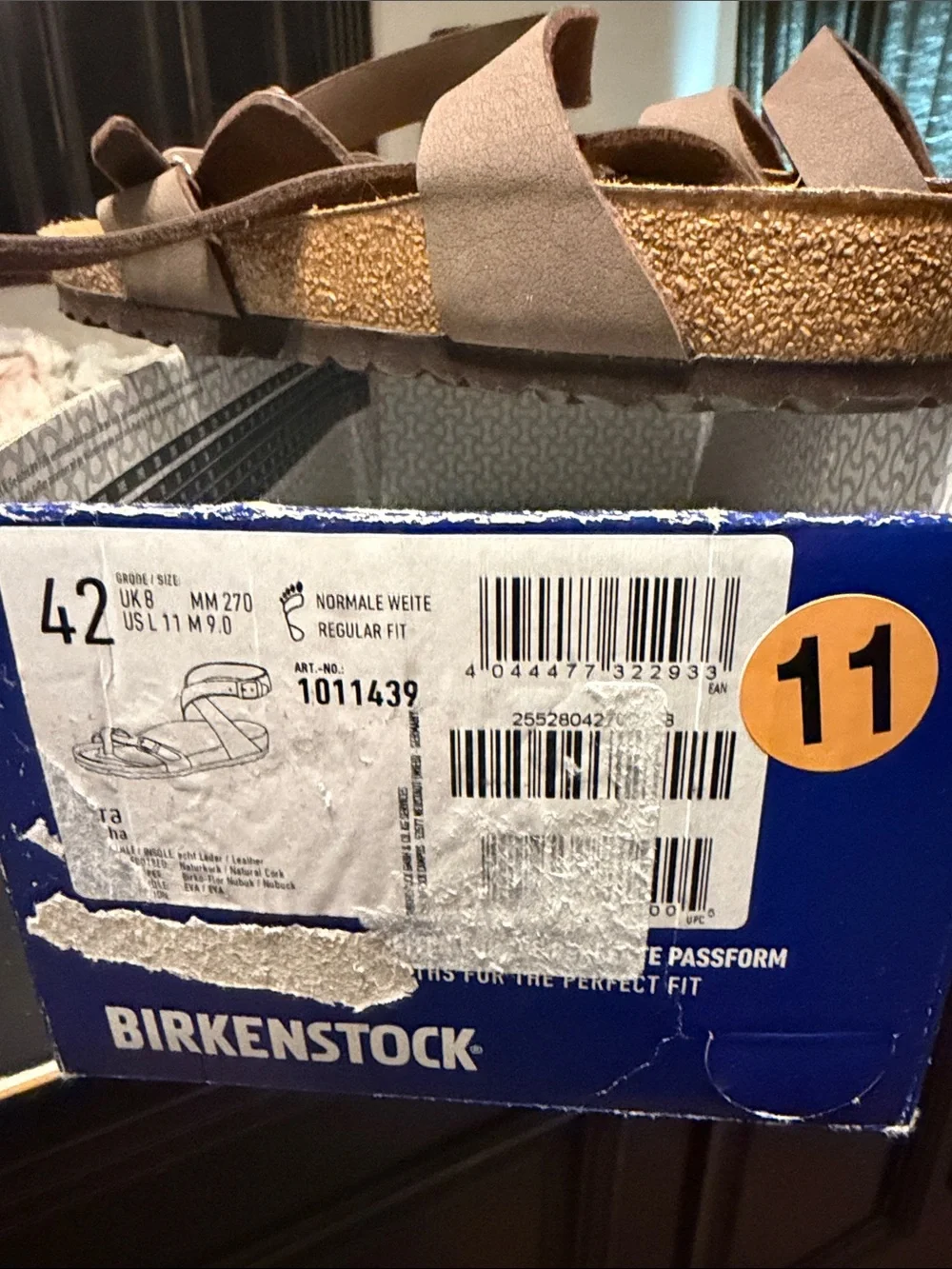 Birkenstock Women's Taupe Strappy Suede Sandals